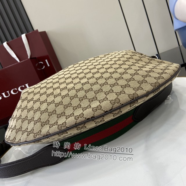 Gucci專櫃古馳最新款2025早春系列Body雙鎖扣手袋肩背包 jh2370型號：800194
